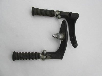 Pair of Harley-Davidson Shovelhead Panhead Passenger Foot Peg Brackets