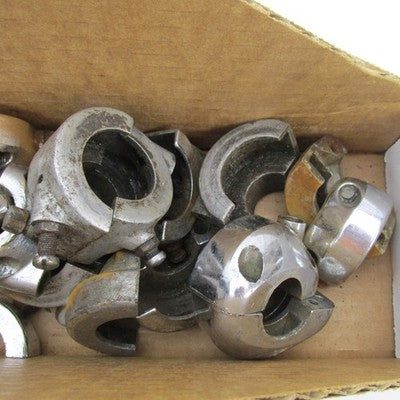 Large Lot of Vintage BSA Throttle Handlebar Housing Collars Clamps