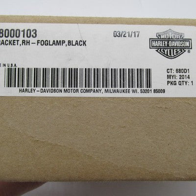 Harley Davidson Genuine NOS Foglamp Turn Signal Bracket Set RH 6800010