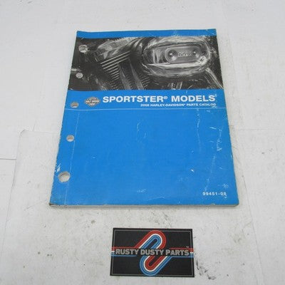 Harley-Davidson Official Factory 2008 Sportster Models Parts Catalog 9
