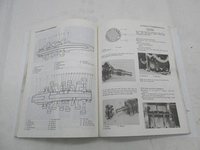 Kawasaki Official Factory 1988-1990 Ninja ZX-10 Motorcycle Service Sho