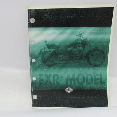 Harley-Davidson Official Factory 1999 FXR3 Model Parts Catalog 99427-9