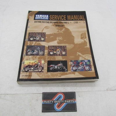 Yamaha OEM 85 XV700/XV750/XV1000/XV1100 L Service Manual Virago LIT-11