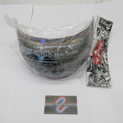 Biltwell NWT Gringo S Bubble Shield, Rainbow Mirror BA-RNB-GS-SD | 013