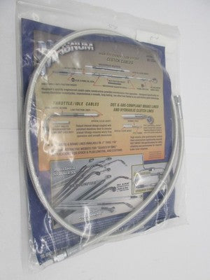 Magnum Shielding NOS 44" Braided Brake Line, Sterling Chromite II DS35