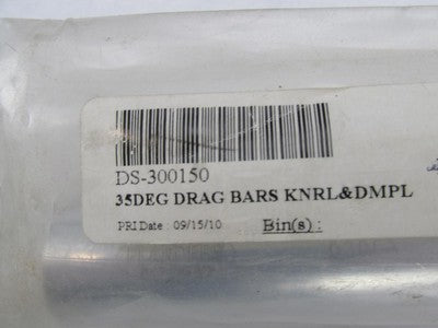 Flanders Chrome 35 Degree Chrome Drag Bars Handlebars DS-300150