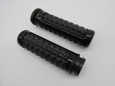 Harley Genuine OEM NOS Dominion Hand Grips, Gloss Black 56100231
