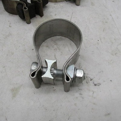 Mixed Lot of Harley Davidson Exhaust Muffler Clamps Hardware Various S