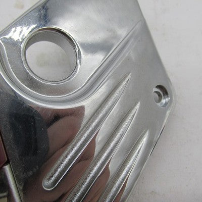 Harley-Davidson OEM Electra Glo B&S Chrome/Red LED Lighted Saddlebag L