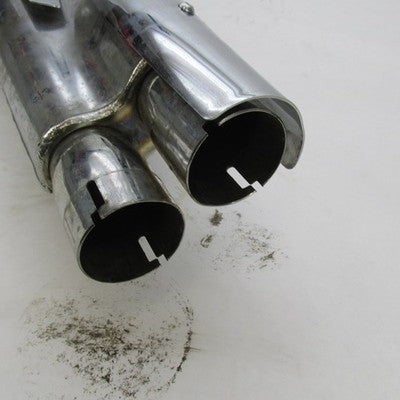 Harley OEM 02-07 V-Rod VRSC Chrome Exhaust Midpipe & Mufflers 65151-01