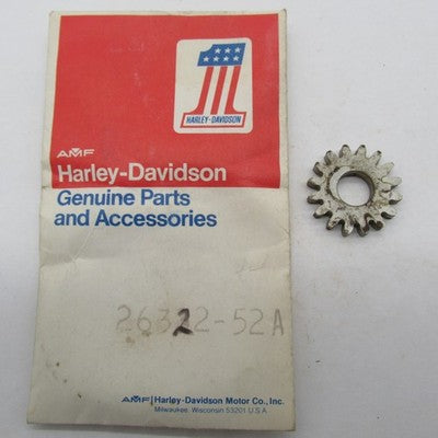 Harley-Davidson Genuine OEM NOS Oil Pump Feed Idler Gear 26322-52A