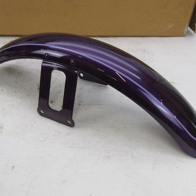 Harley Davidson OEM NOS FXDWG Wide Glide Concord Purple Front Fender 5