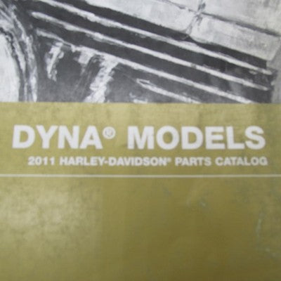 Harley-Davidson Official Factory 2011 Dyna Models Parts Catalog 99439-