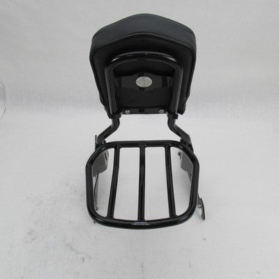Harley OEM 06-17 Dyna Detachable 22" Tall Sissybar & Rack w/ Embossed