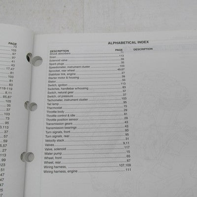 Harley-Davidson Official Factory 2005 VRSC Models Parts Catalog 99457-