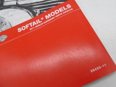 Harley-Davidson Official Factory 2011 Softail Models Parts Catalog 994