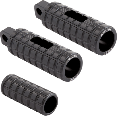 Arlen Ness SpeedLiner Footpegs Black Male 400-034