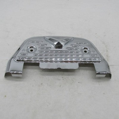 Harley Davidson OEM 1pc Chrme "V" Logo Passenger Floorboard w/ Hardwar
