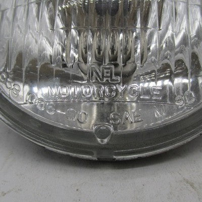Harley-Davidson Genuine OEM 5.75" 5 3/4" H4 Halogen Glass Lens Headlig