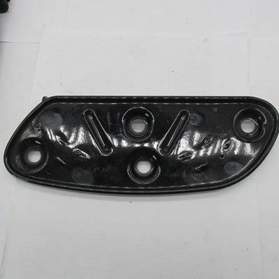 Pair of Harley Davidson Black Floorboard Foot Base Plates Streamliner