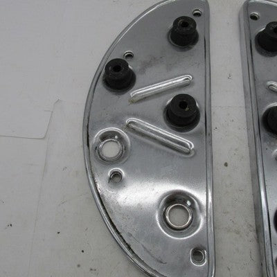 Pair of Harley-Davidson OEM Half-Moon 12.5" Footboard Pans Floorboard