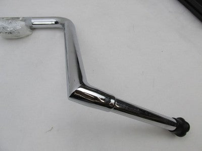 LA Choppers NOS Chrome 13" Hefty Twin Peaks Handlebars FLTR 0601-3840