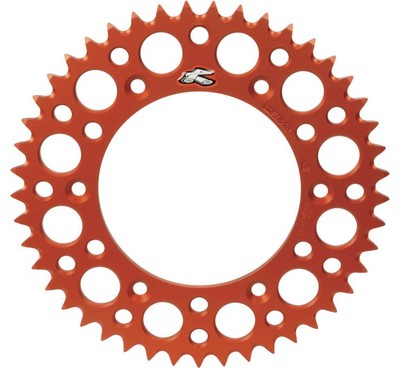 Renthal Ultralight Rear Sprocket 50T Orange 224U-520-50GPOR