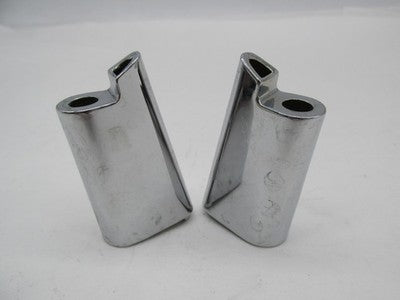 Pair Harley Davidson Genuine Chrome Turn Signal Standoffs Mounts Brack