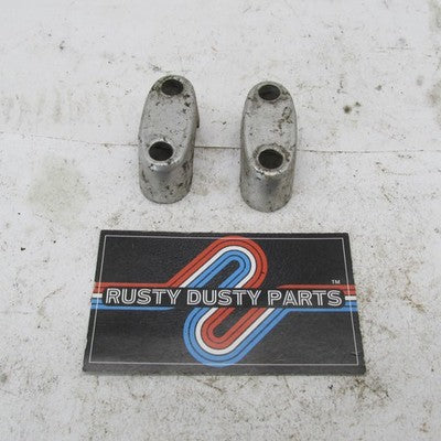 Pair of Triumph BSA Front Fork Leg Axle Caps