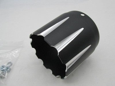 Rush Harley Davidson NOS Black Exhaust Muffler End Cap  Tip 4023B