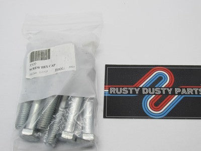 Lot of 7 Harley Davidson OEM NOS 3/8"-16 x 2-3/4" Hex Head Screw 3509