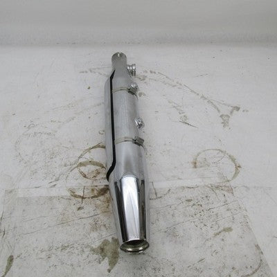 Harley Davidson OEM Softail Catalytic Muffler w/ Chrome Shield 65842-0