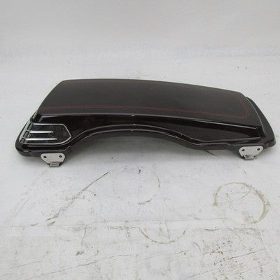 Harley OEM 05-13 Touring Right Saddlebag Lid Black Cherry Stripe 90627