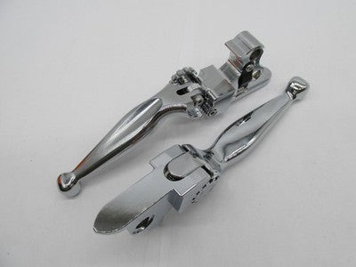 PSI NOS Harley Journey Adjustable Lever Set, Chrome 0610-1716 | 12-006