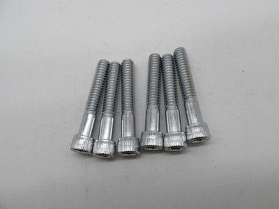 Lot of 6 Harley Davidson Genuine NOS 1/4"-20 X 1-3/4" Hex Socket Screw