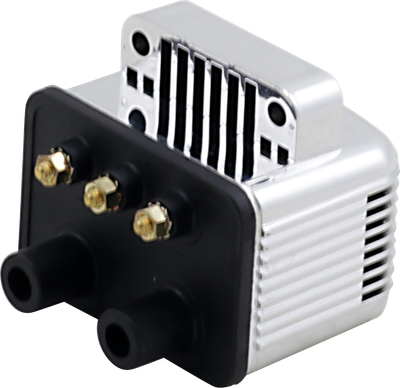 Drag Specialties Ignition Coil Chrome Single Fire 2102-0415