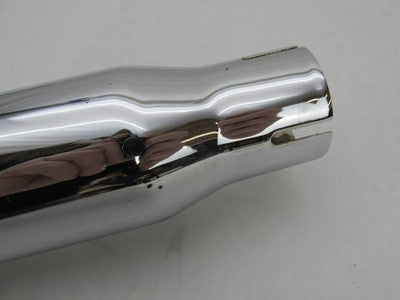 Single Harley Cycle Shack FLSTN Slip On Turn Down Exhaust Muffler MHD-