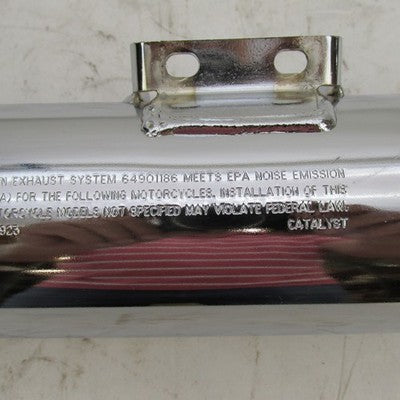 Harley-Davidson OEM Stock 21-24 Softail Chrome Blunt Cut Muffler 64901