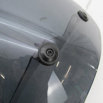 Harley OEM Dark Smoked Detachable Wind Splitter Vented Windshield & Ki