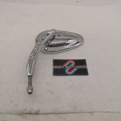 Harley Davidson Genuine OEM Left-Side Chrome Buckshot Mirror 92096-05