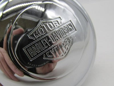 Harley Genuine Chrome Bar & Shield Logo Locking Fuel Gas Tank Cap NO K