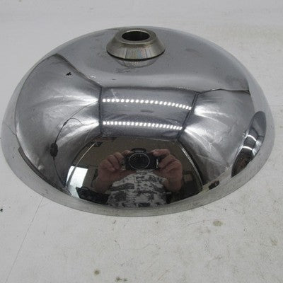 Pair of Harley-Davidson OEM 8.25" x 1" I.D. Chrome Dome Hub Cap Covers