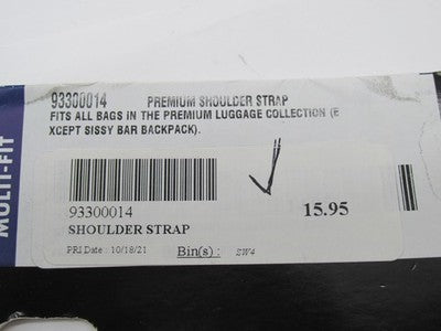 Harley-Davidson Genuine NOS Premium Luggage Shoulder Strap 93300014