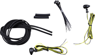 Custom Dynamics Micro Bullet LED Turn Signals Amber/Black CD-MICRO-A-B