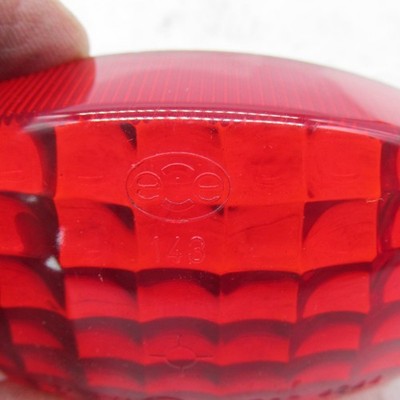 Buell Genuine Red Oval Rear Tail Light Brake Lamp Lens Y0043.02A8