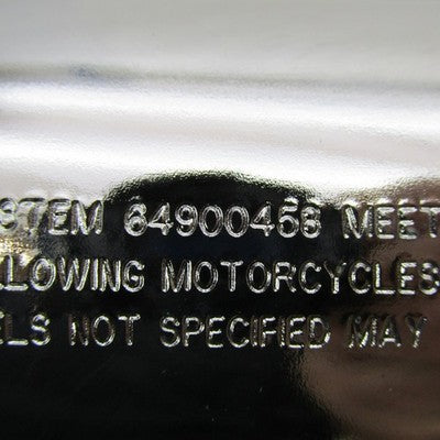 Pair of Harley Davidson OEM 18-28 Softail M8 Slip On Mufflers Chrome 6