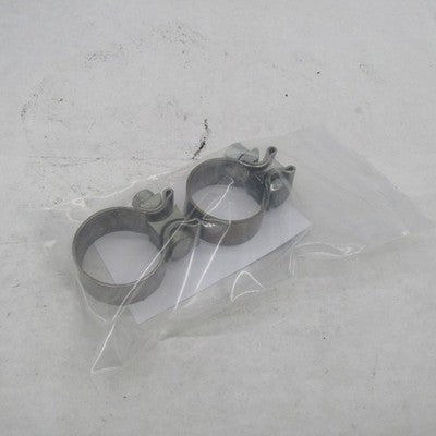 Pair Harley Davidson OEM 1.75" Exhaust Muffler Clamps Touring Softail