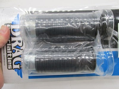 Drag Specialties NOS Rubber Driver Footpegs for 52-90 Harley FX, FL, X