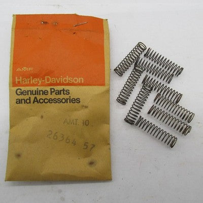 Lot of 9 Harley Davidson Genuine NOS Oil Pump Check Valve Springs 2636