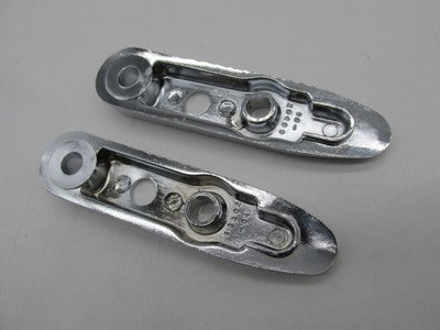 Pair of Harley Genuine Chrome Turn Signal Directional Relocation Pads